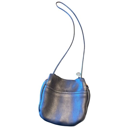 Erda Leather Sling Bag With Moose Print Crossbody Zip Closure Western Ranch - Picture 4 of 6